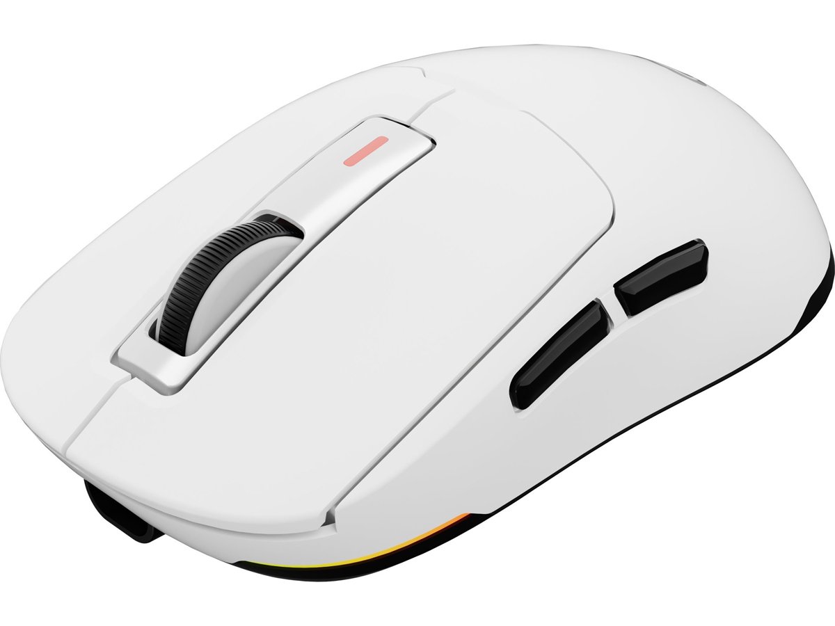 Gaming-Maus Genesis Zircon 660 weiß