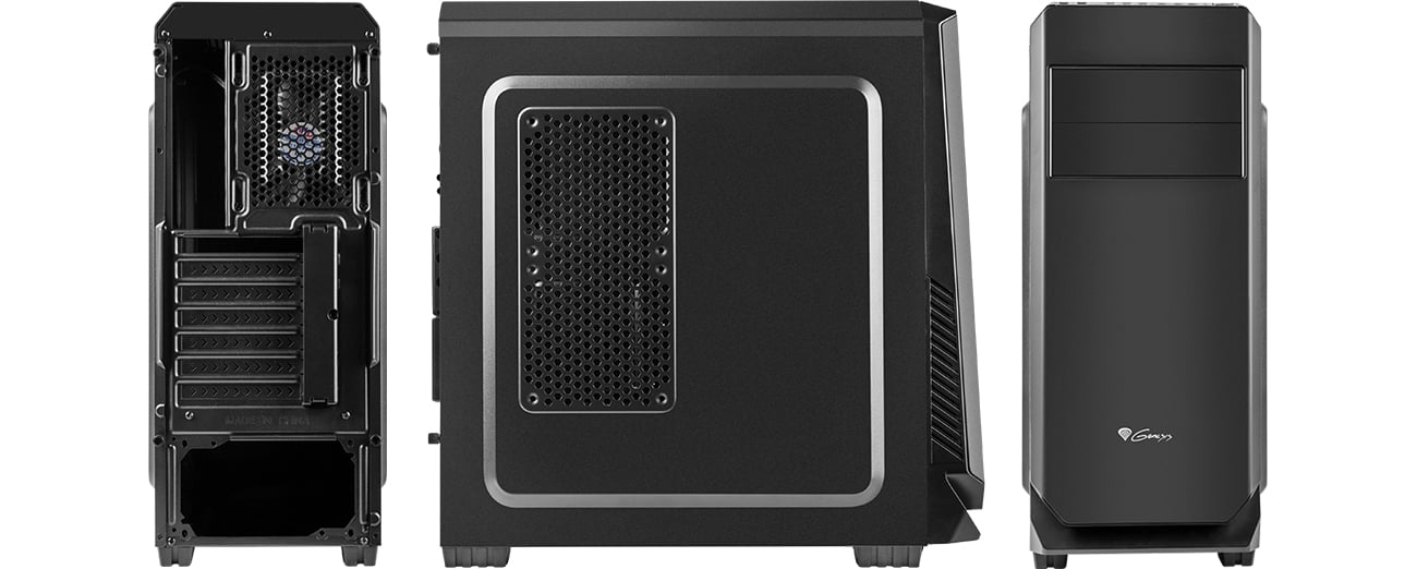 Genesis Titan 550 Widok z przodu, z boku i z tyłu