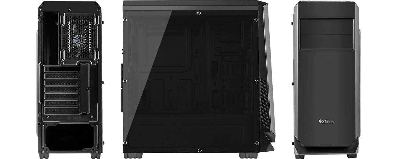 Genesis Titan 550 Plus Widok z przodu, z boku i z tyłu