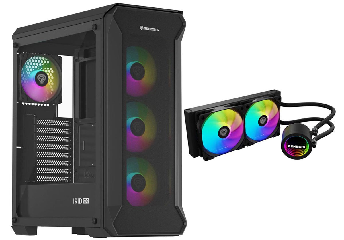 Genesis Zestaw IRID 505 ARGB V2 + HYDRIA 240 ARGB