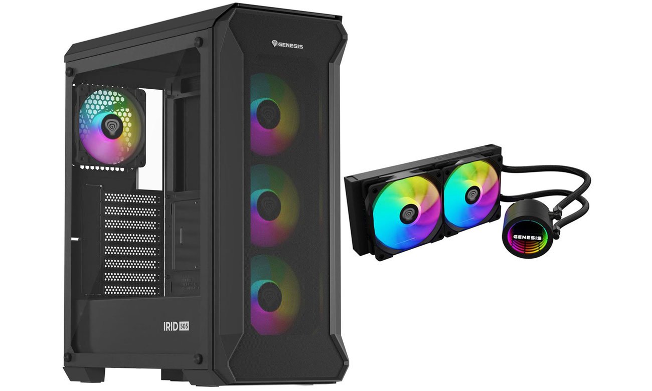 Genesis Zestaw IRID 505 ARGB V2 + HYDRIA 240 ARGB