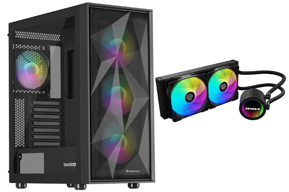 Genesis Zestaw DIAXID 605 ARGB + HYDRIA 240 ARGB