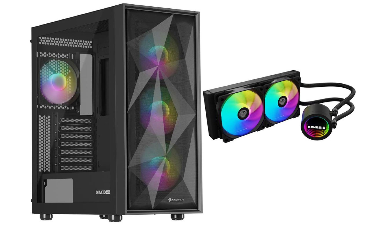 Genesis Zestaw DIAXID 605 ARGB + HYDRIA 240 ARGB
