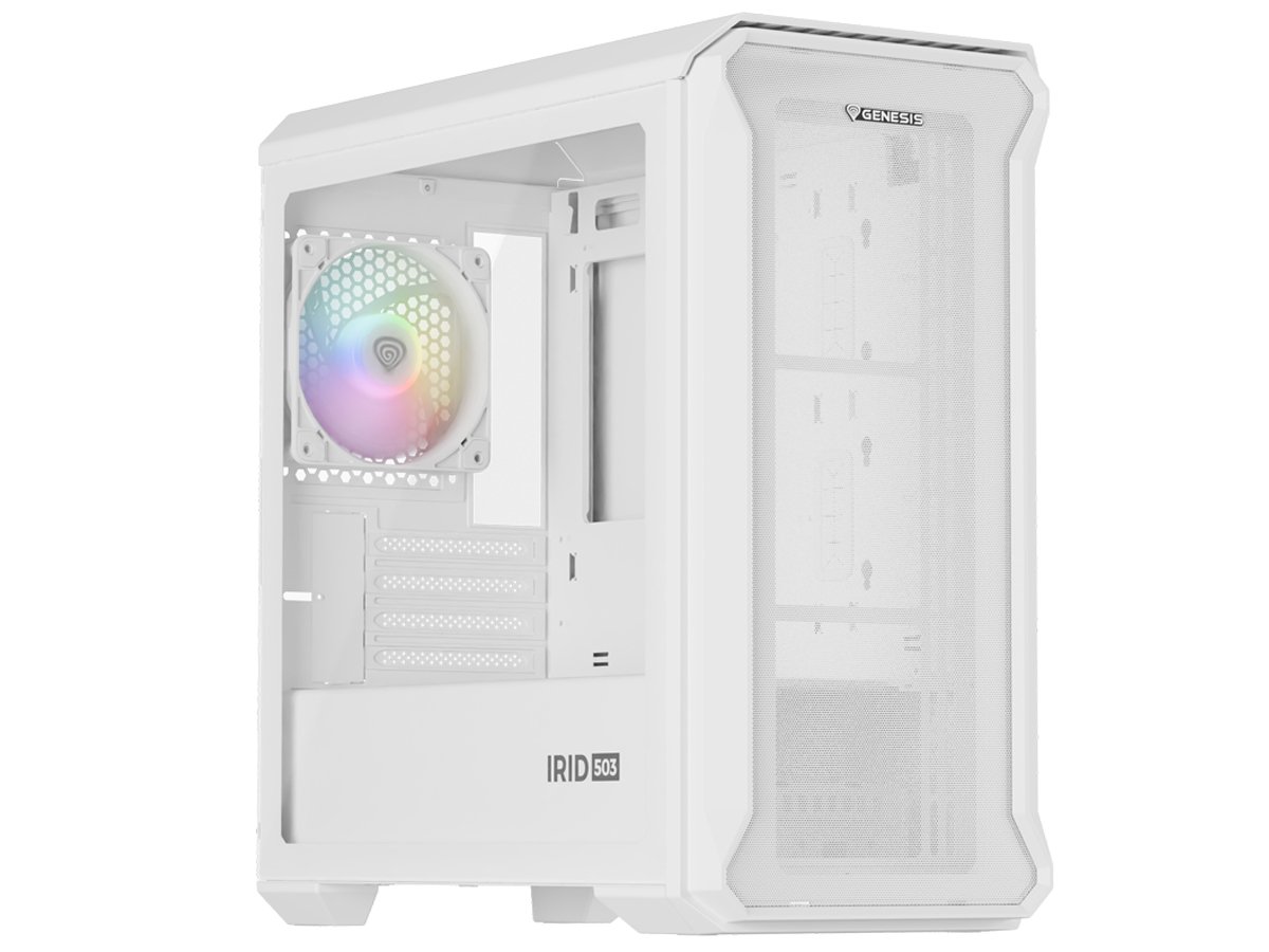 Obudowa Genesis IRID 503 ARGB Lite White