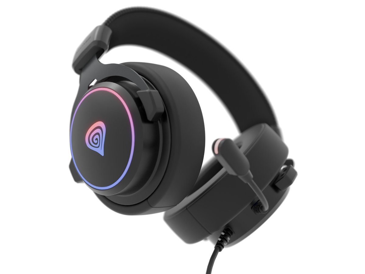 Genesis NEON 764 RGB Headset Schwarz