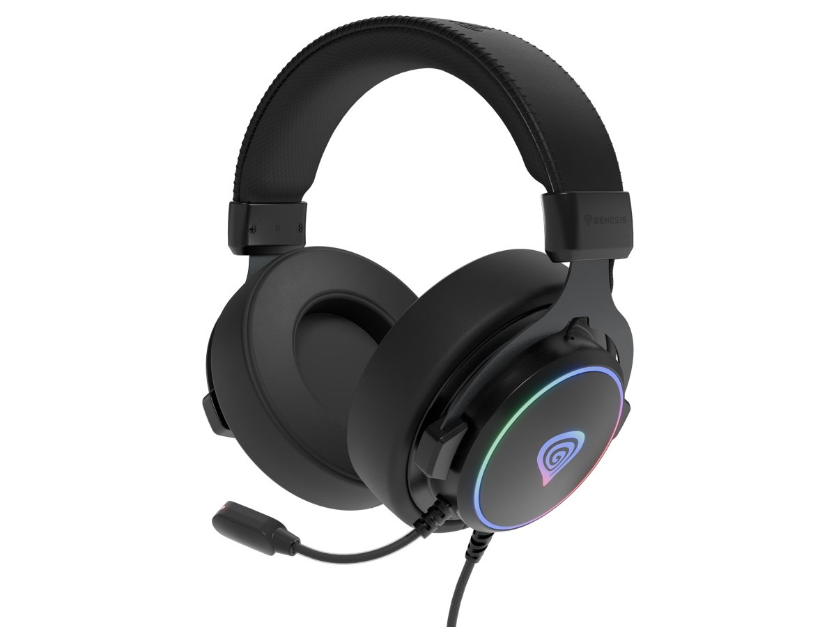 Genesis NEON 764 RGB Headset Schwarz