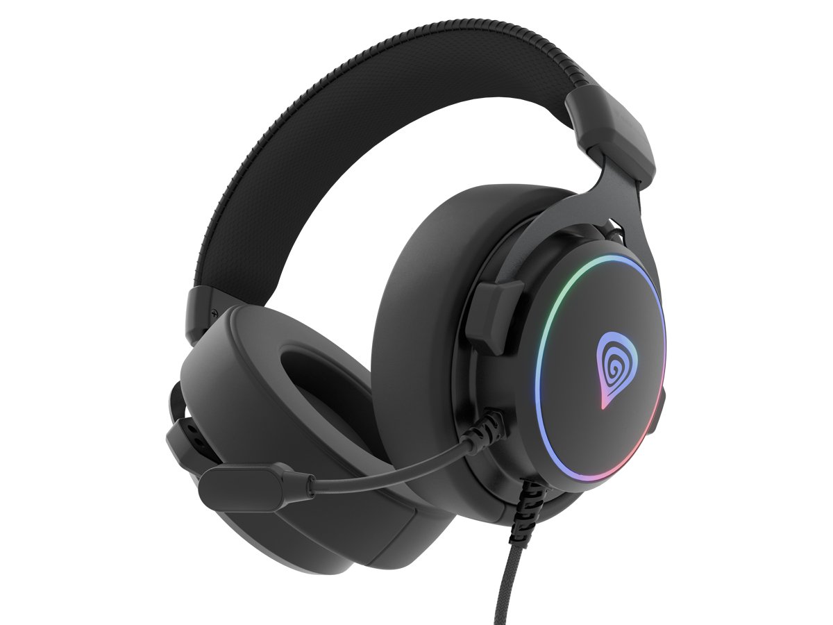 Genesis NEON 764 RGB Headset Schwarz