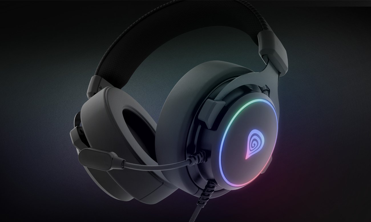 Genesis NEON 764 RGB Headset Schwarz