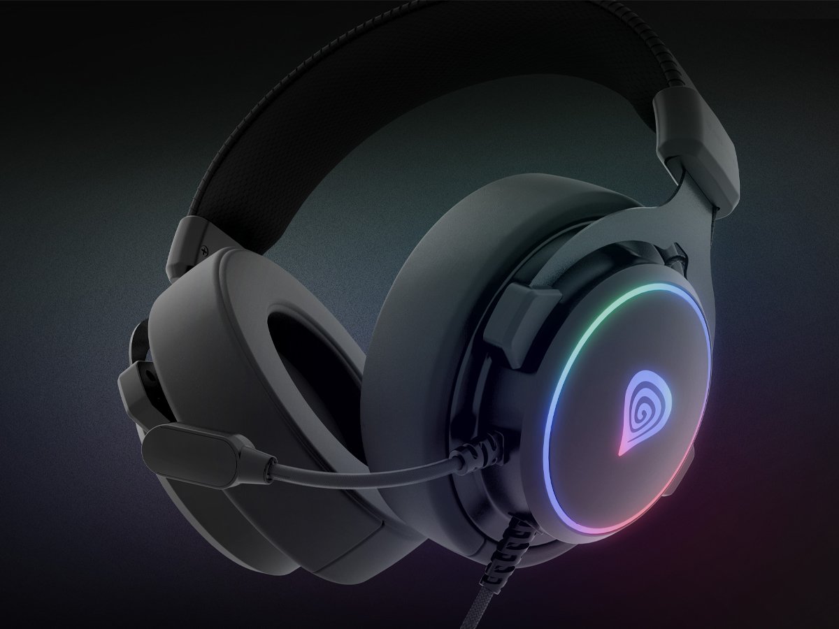 Genesis NEON 764 RGB Headset Schwarz