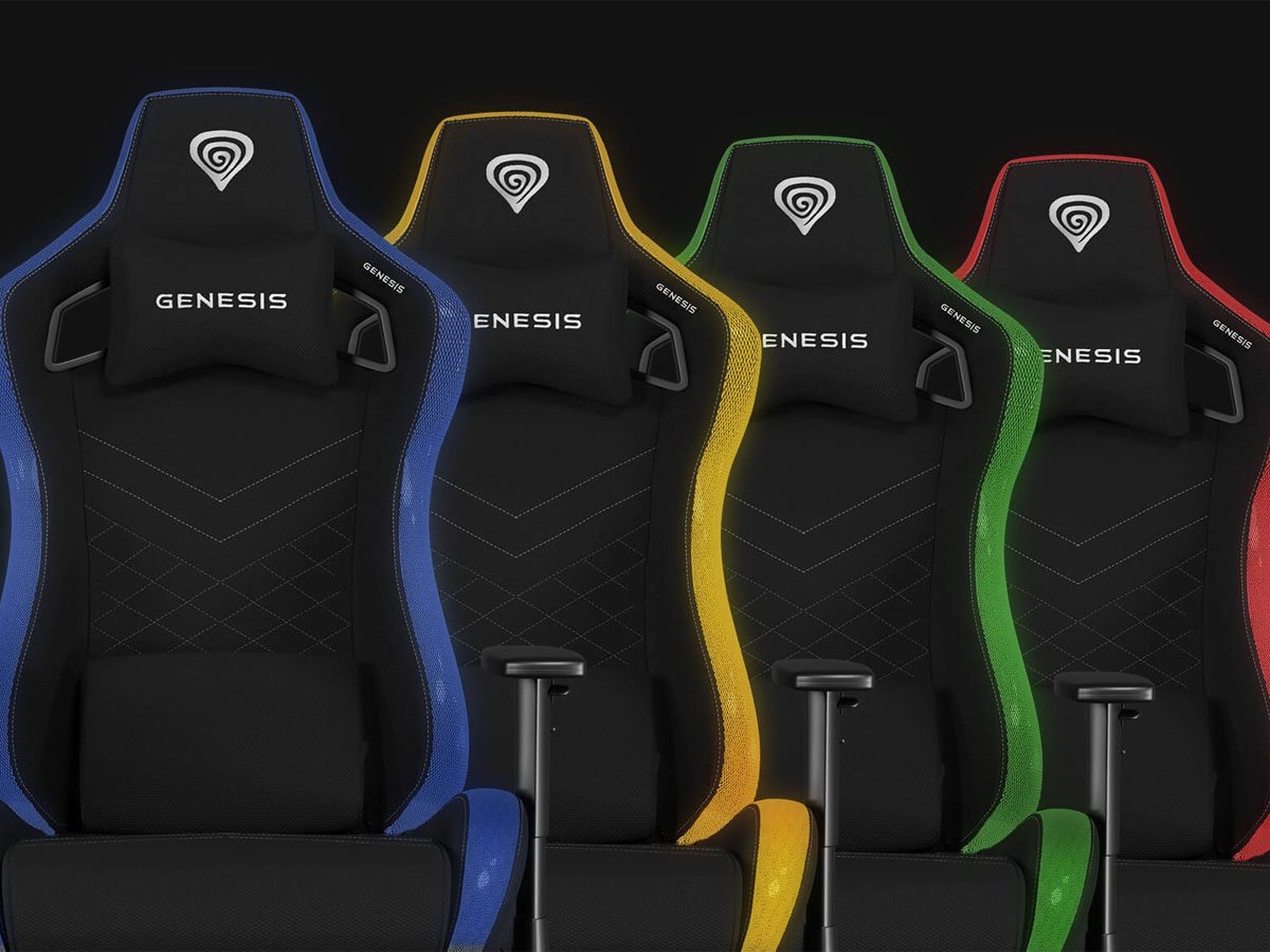 Fotel gamingowy Genesis Trit 660 RGB Czarny - Podświetlenie RGB