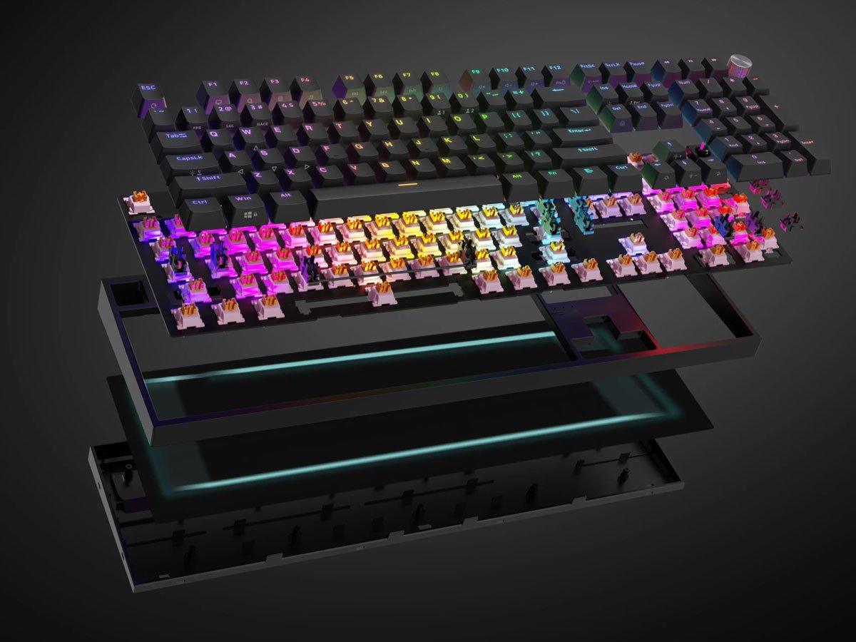 Genesis Thor 404 Outemu Peach Silent