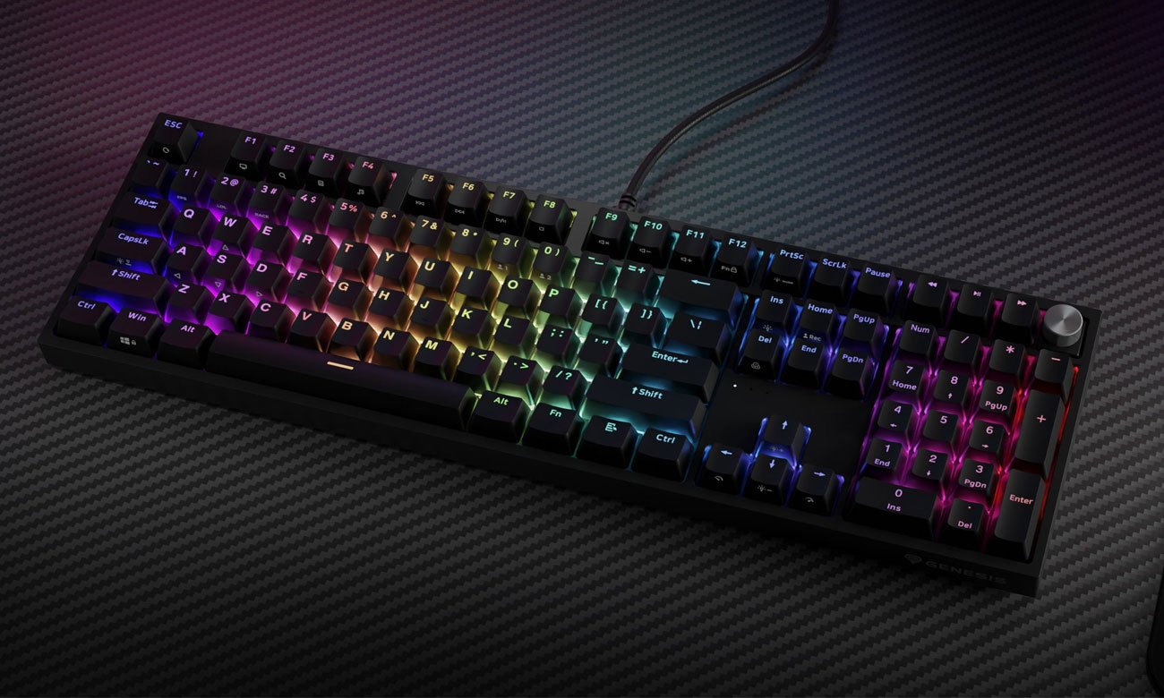 Genesis Thor 404 Outemu Peach Silent