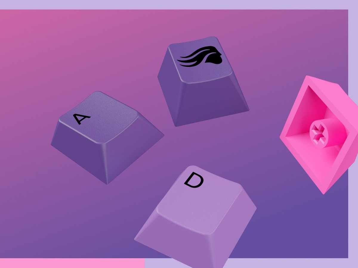 Glorious PBT Nebula Keycaps