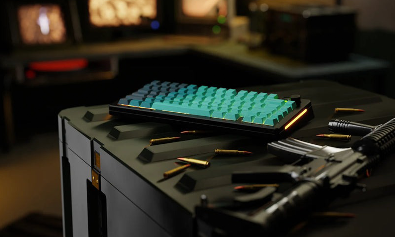 Glorious GPBT Celestial Fire Keycaps