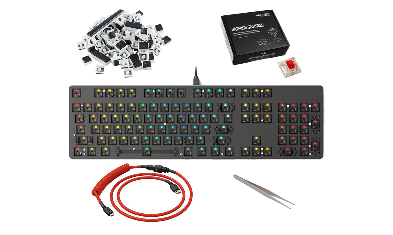 Glorious GMMK Full Size Gateron Brown KIT