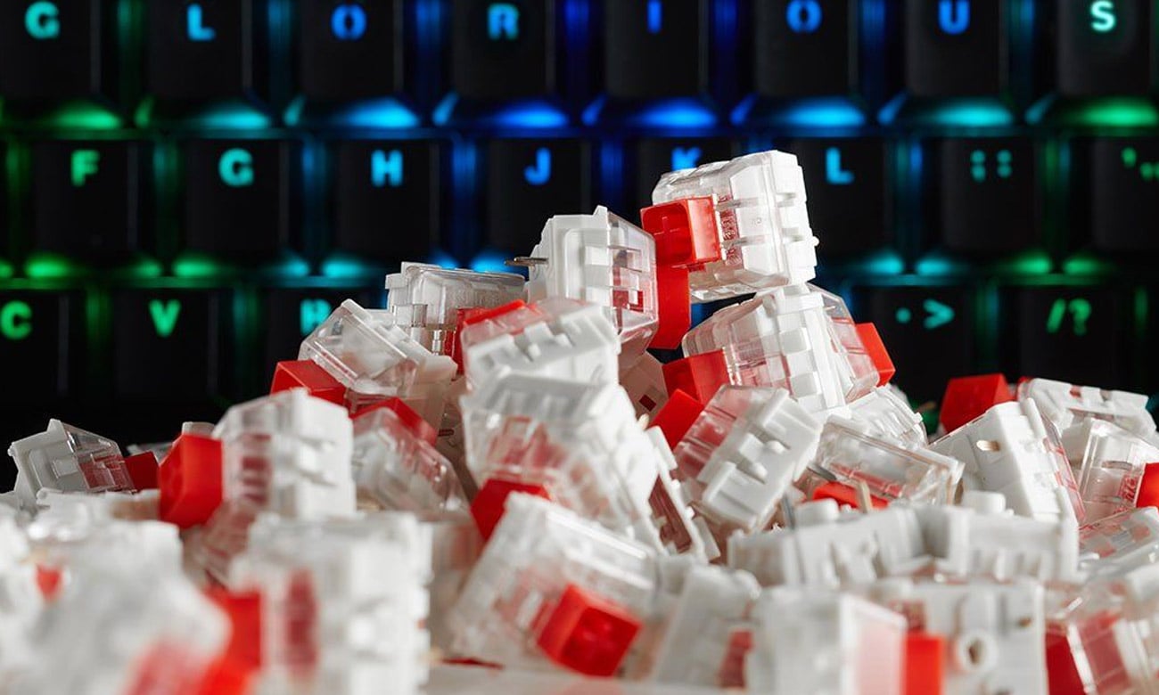 Przełączniki mechaniczne Glorious PC Gaming Race Kailh Box Red
