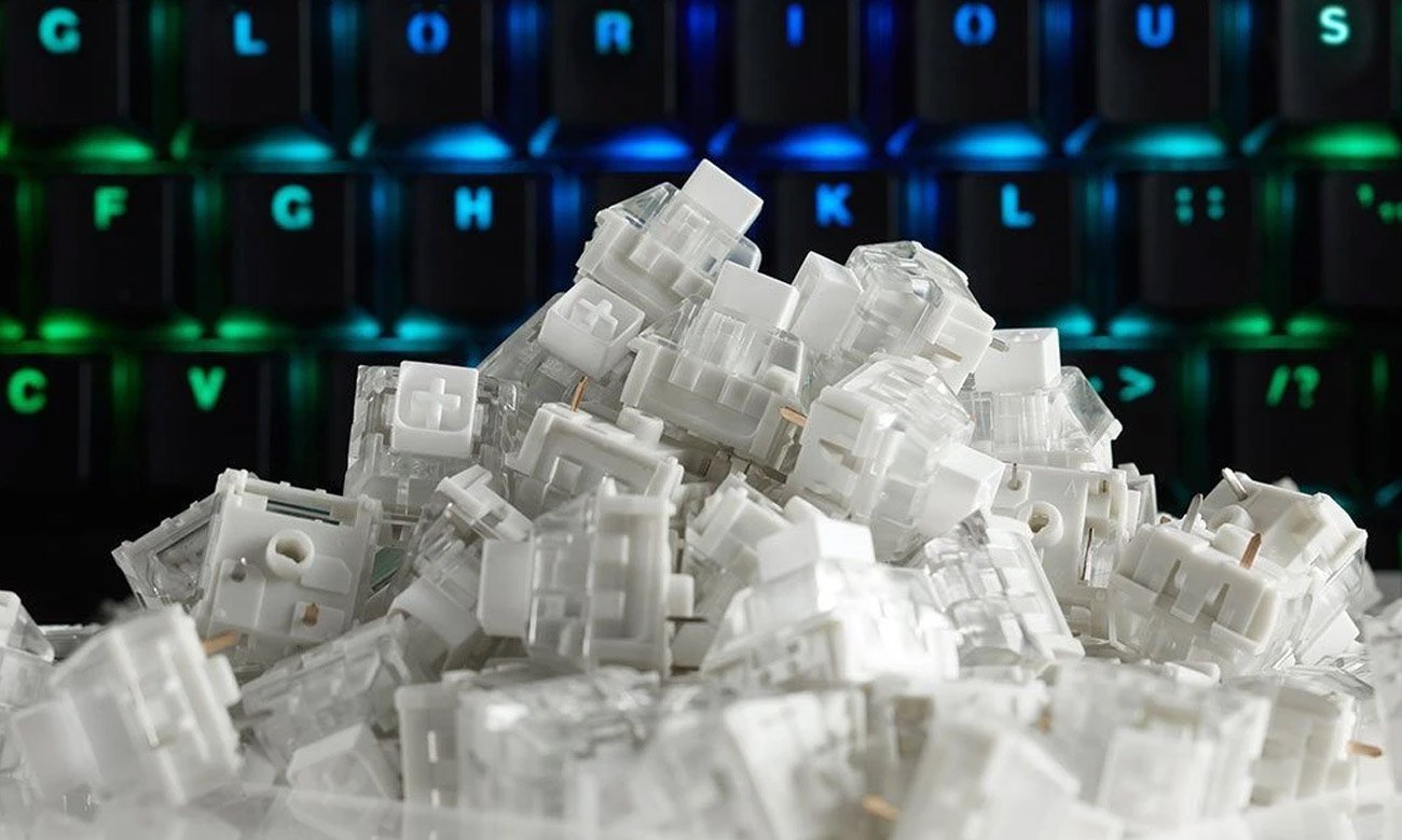 Przełączniki mechaniczne Glorious PC Gaming Race Kailh Box White