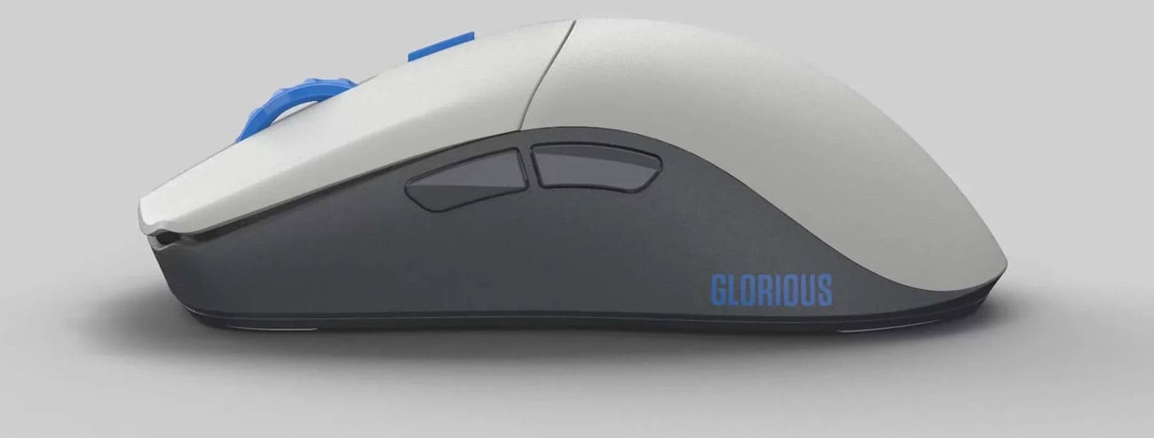 Myszka Glorious PC Gaming Race Series One Pro Wireless Vidar - Widok lewego boku