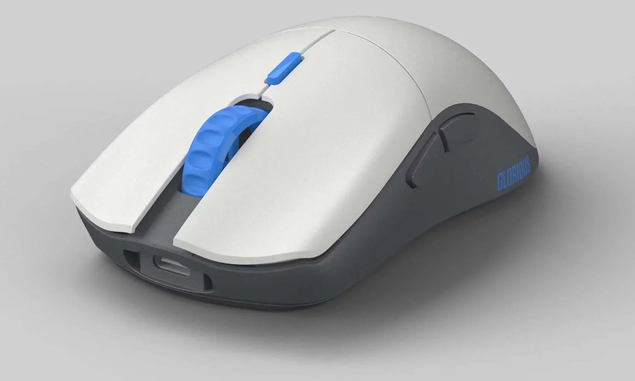 Myszka Glorious PC Gaming Race Series One Pro Wireless Vidar - Widok od przodu pod kątem