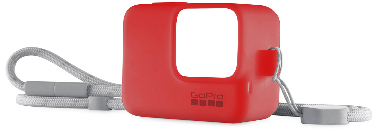Etui ze smyczą do kamery GoPro Czerwone