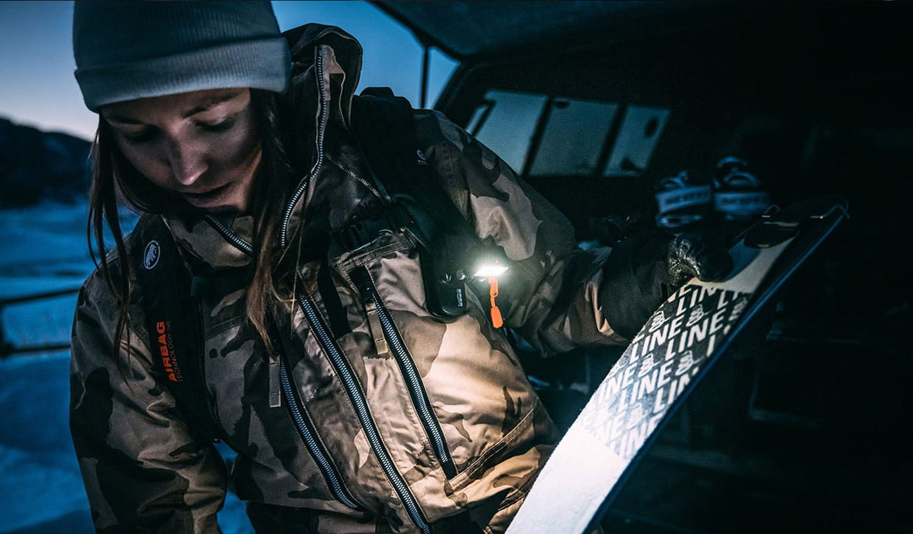 Klips magnetyczny 360 z lampą LED GoPro Zeus Mini