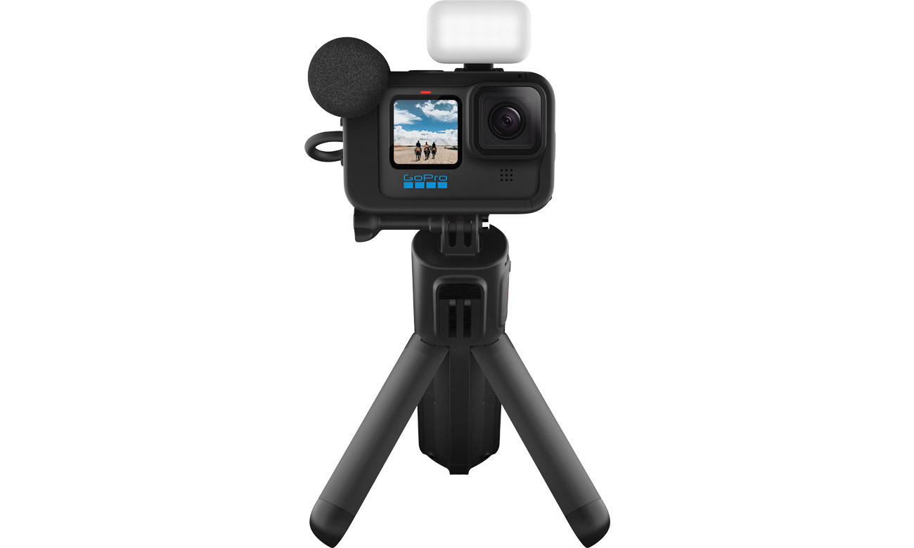 Екшн-камера GoPro HERO11 Black Creater Edition - вбудований штатив і гнучкий монтаж