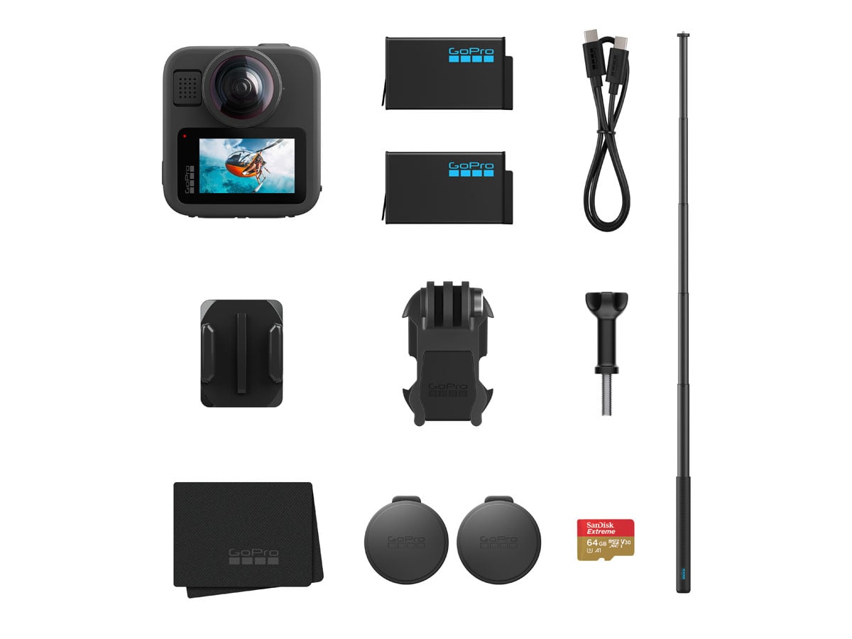 Zawartość GoPro MAX2 Accessory Bundle