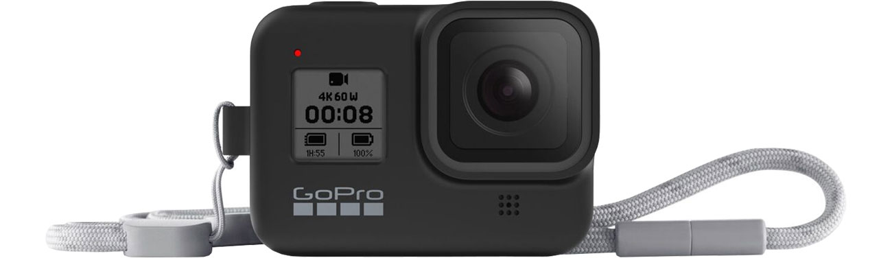 GoPro Silikonowe Etui do HERO8 Black czarne AJSST-001