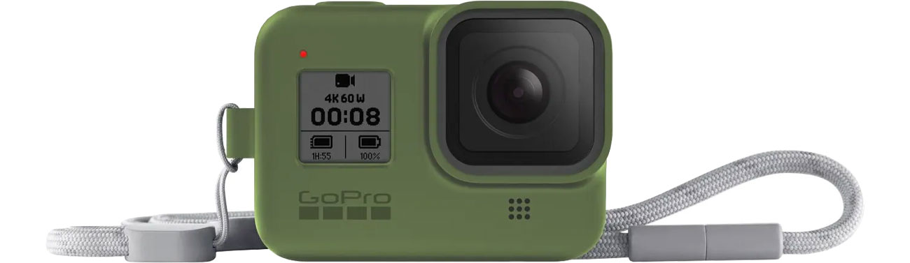 GoPro Silikonowe Etui do HERO8 Black zielone AJSST-005