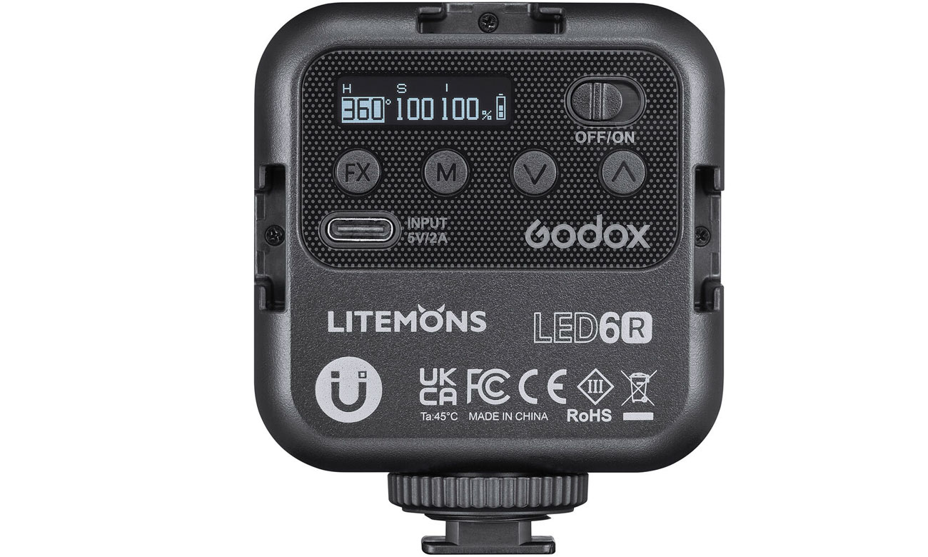 Lampa LED Godox LED6R Litemons RGB sterowanie