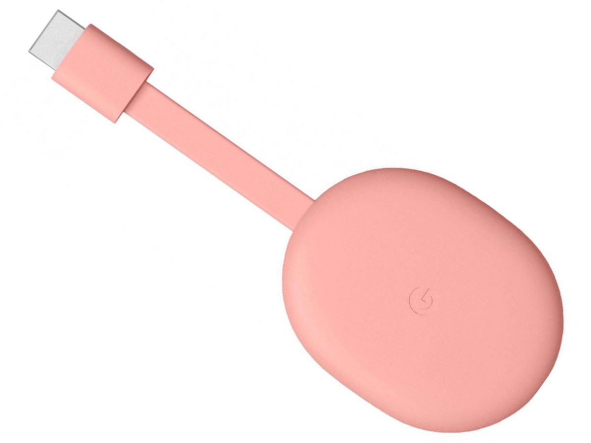 Chromecast with Google TV sunrise 4K ピンク Google Chromecast with Google TV - 4k ,Sunrise Pink