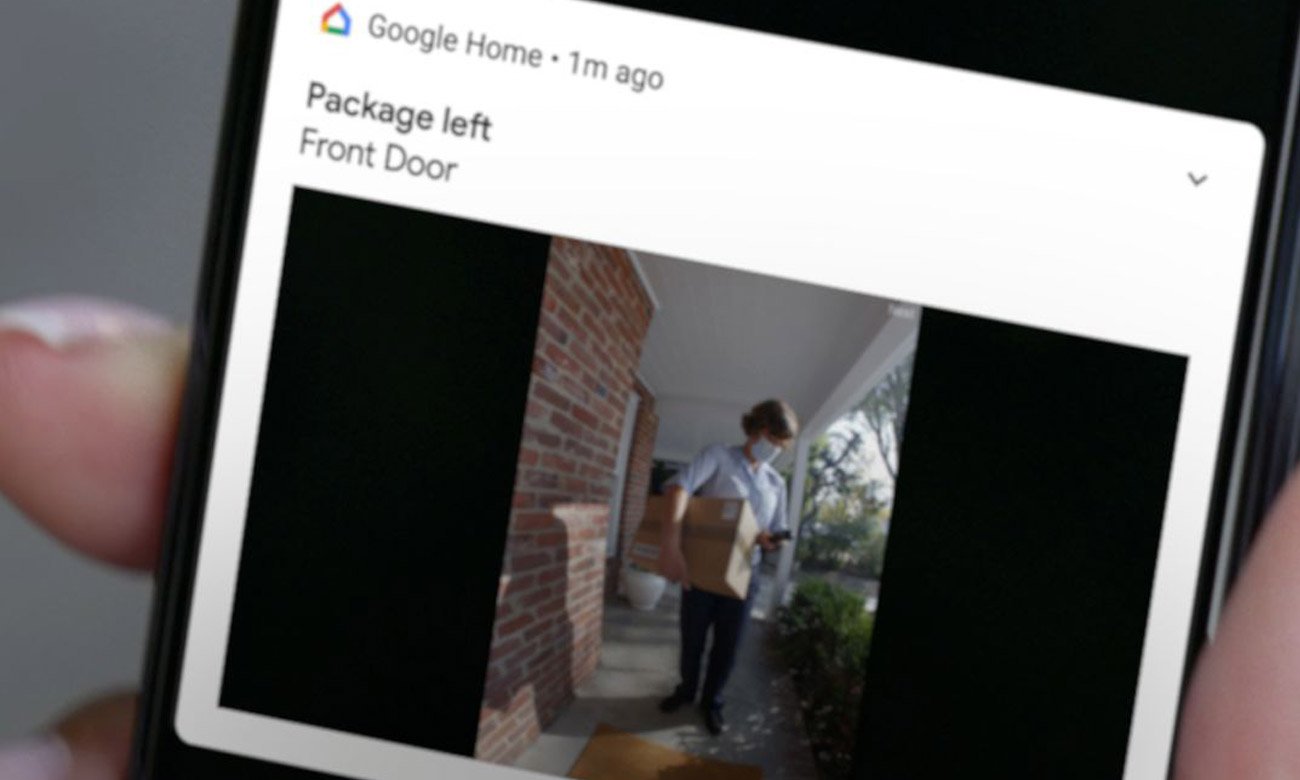 Inteligentny dzwonek do drzwi Google Nest Doorbell - Inteligentne alerty