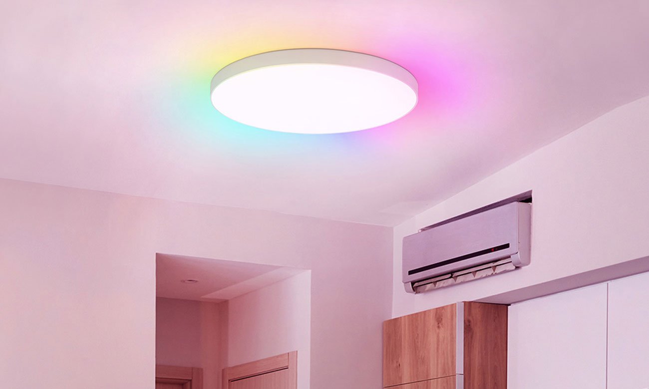Inteligentna lampa sufitowa 30 cm Bluetooth Gosund LB13 - Grafika lifestyle