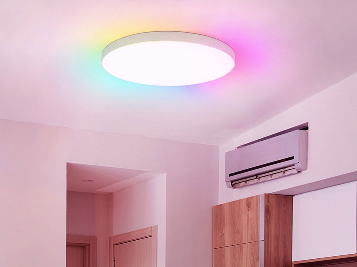 Inteligentna lampa sufitowa 30 cm Bluetooth Gosund LB13 - Grafika lifestyle