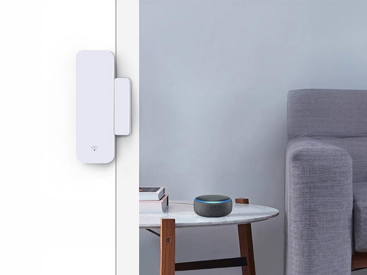 Inteligentny czujnik otwarcia drzwi i okien Wi-Fi Gosund S2 - Grafika lifestyle