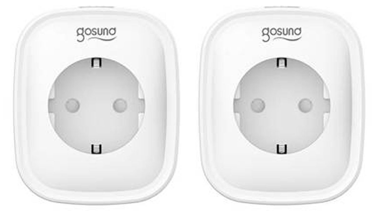 Inteligentne gniazdko Gosund WiFi SP1, 2 sztuki (dwupak), 16A