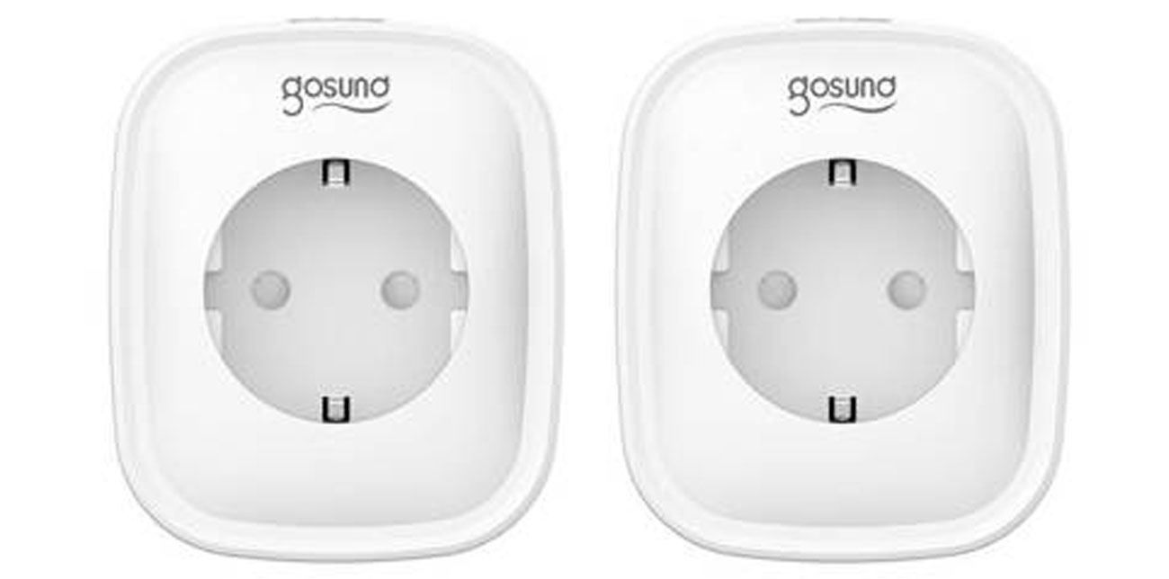Inteligentne gniazdko Gosund WiFi SP1, 2 sztuki (dwupak), 16A