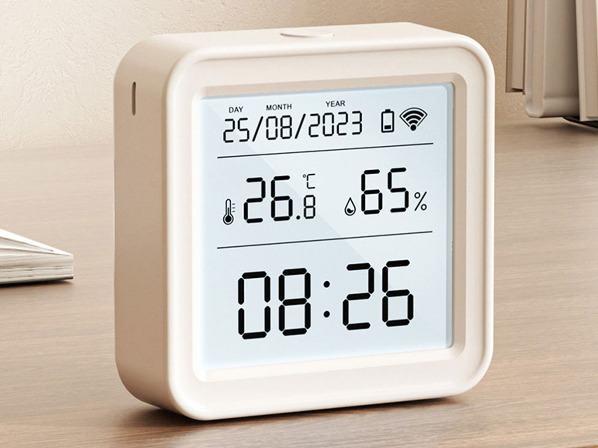 Inteligentny czujnik temperatury i wilgotności Zigbee Gosund ST17 (ekran LCD) - Grafika lifestyle