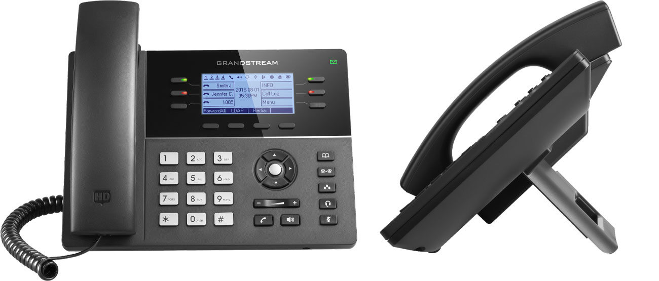 Grandstream GXP 1760 HD 6-lini 2x10/100Mbps 3xSIP PoE