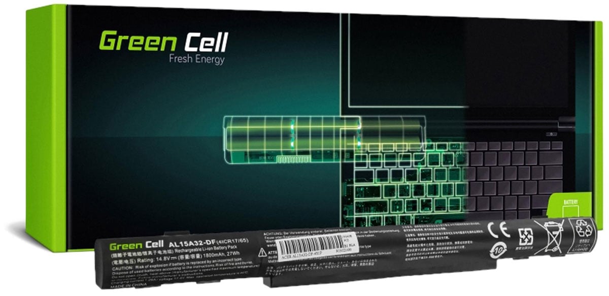 Green Cell AL15A32 do Acer