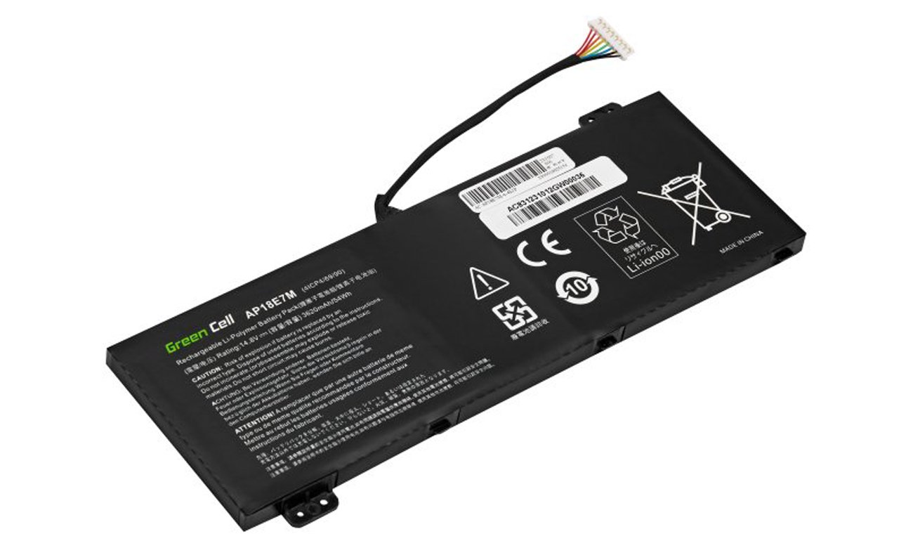 Batterie Green Cell AP18E7M AP18E8M für Acer Nitro 5