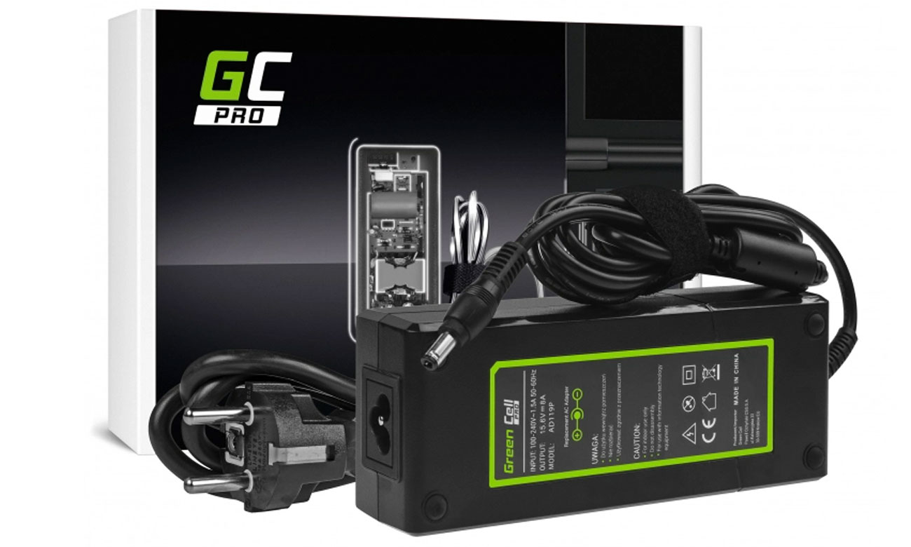 Zasilacz Green Cell do Panasonic 135W (8A, 5.5-2.5mm)