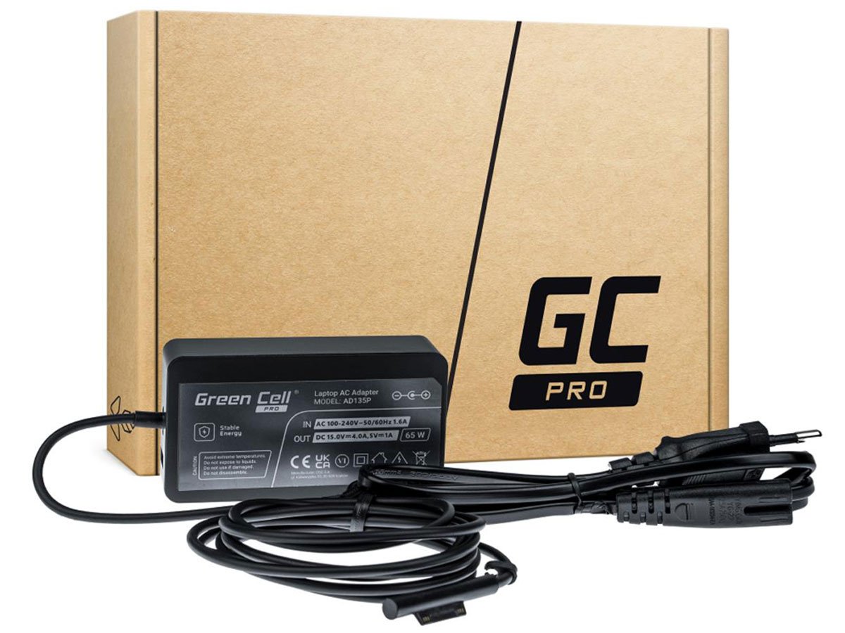 Zasilacz Green Cell PRO 1706 65W 15V 4A do Microsoft