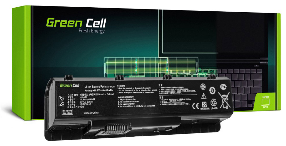 Green Cell A32-N55 do Asus - Widok ogólny