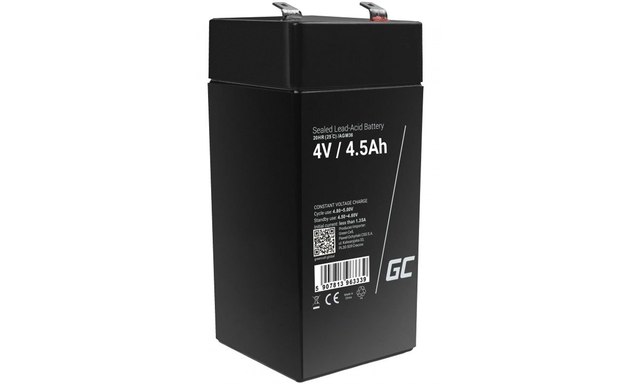 Akumulator Green Cell AGM 4V