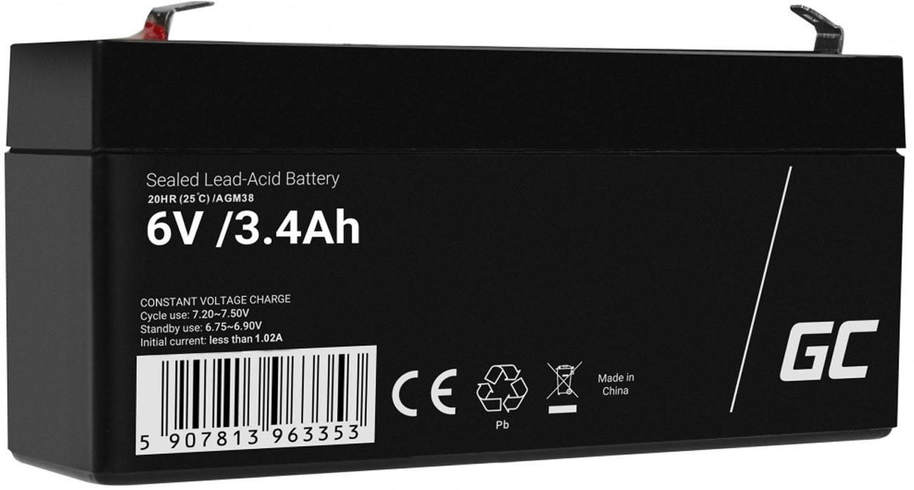 Akumulator Green Cell AGM 6V