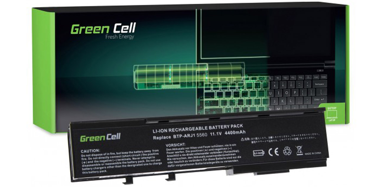 Green Cell Bateria do Acer eMachines Extensa 4400 mAh