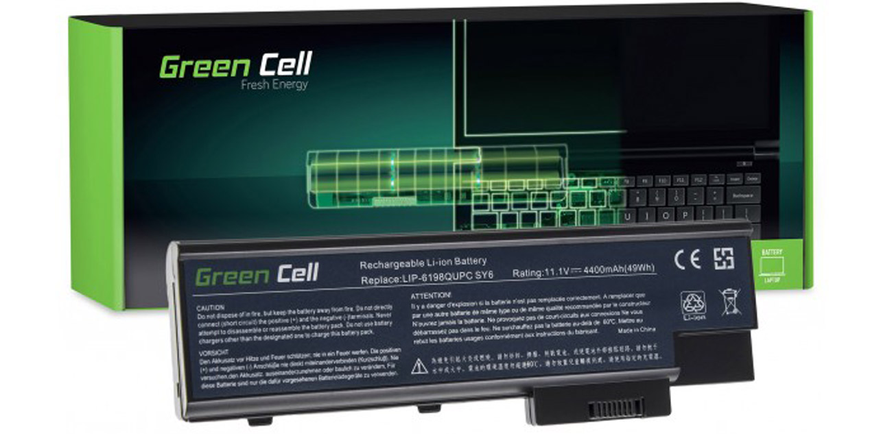 Green Cell Bateria do Acer Aspire 4400 mAh