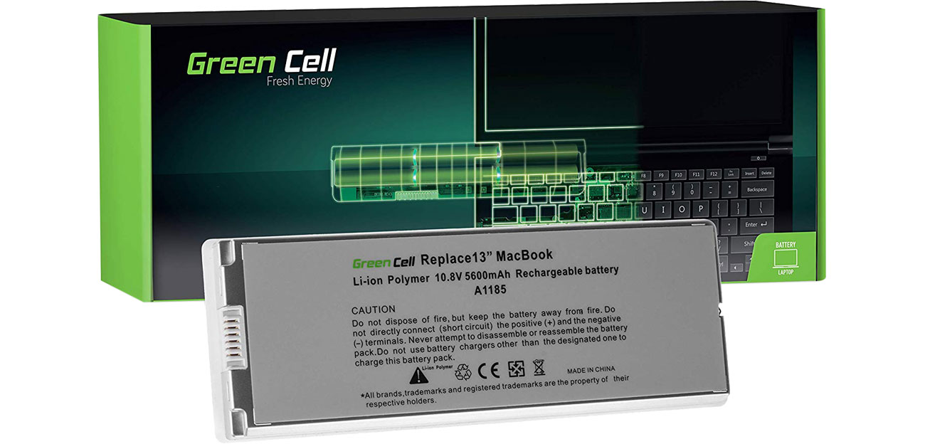Green Cell Bateria do MacBook 13 (60Wh, 10.8V, 11.1V) AP03