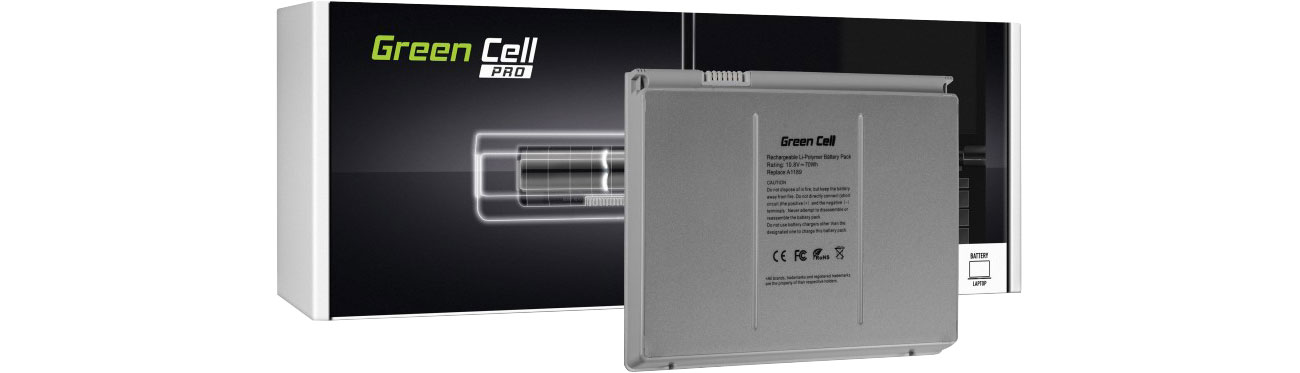 Batteria 10.8V 5600mAh Compatibile MacBook Pro 17" (2006-2008) A1189 | Ricambio Per Modelli A1151, MA092, MA611